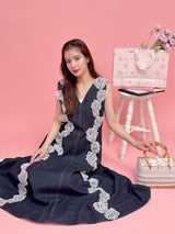 【再販】Fleur Denim Dress