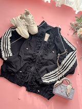 【PRE ORDER】Side Lace Frill Jumper
