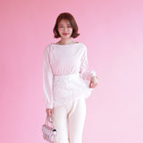 Rosy Tulle Tops