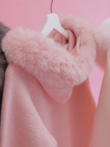 Fur Knit Hoodie