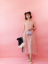 Organdy Rose Dress