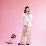 Violette Satin Pants