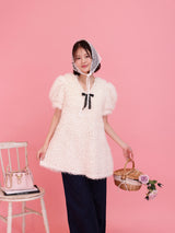 Fluffy Mini Dress