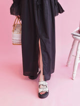 Lace Volume Long Dress