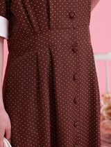 Retro Dot Dress