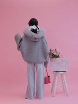 【PRE ORDER】Wool 100% Fur Short Jumper