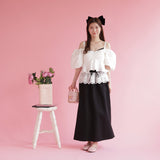 Crop Puff Blouse