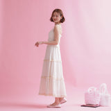 Rosy Tiered Dress
