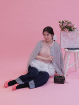 Perle Mohair Cardigan