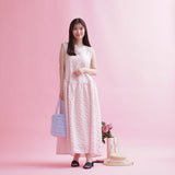 Gingham Sheer Dress