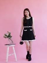 【再販】Flower Lace Knit Set