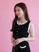 【再販】Flower Lace Knit Set