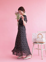 Violet Sheer Dress