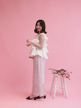 Flower Cutwork Pants