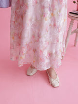 Summer Watercolor Dress