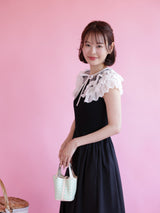 Volume Frill Docking Dress