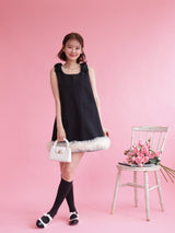 Black Ribbon Dress