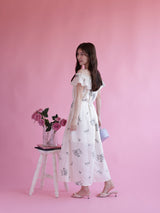 【再販】Monotone Embroidery Dress