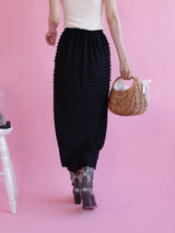 Frill Pencil Skirt