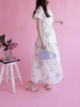 【再販】Monotone Embroidery Dress