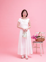 Lace Shoulder Dress