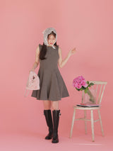 Shoulder Ribbon Dress