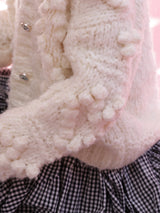 Heart Pon Pon Cardigan