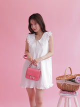 Blanc Collar Mini Dress