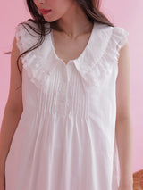 Blanc Collar Mini Dress