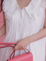 Blanc Collar Mini Dress