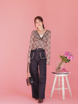 Pearl Stretchy Denim