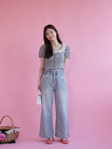 【再販】Lace Stone Denim