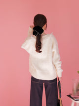 Shaggy Diana Cardigan