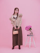 【在庫調整】Fur Hoodie Knit