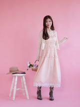 Blush Gather Dress
