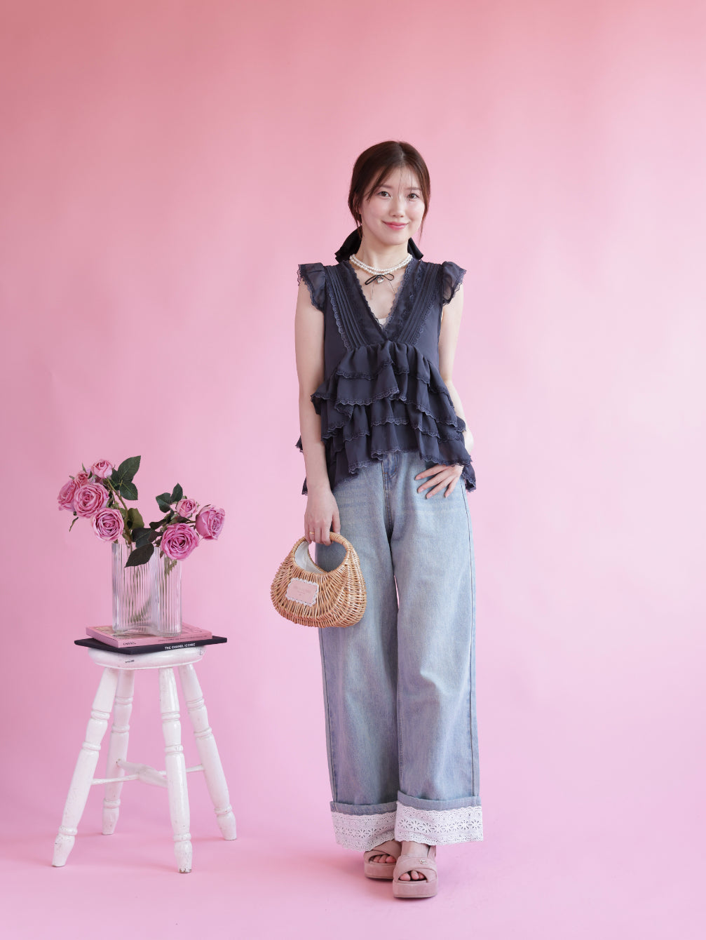 Frill Layered Tops – MAISON MARBLE