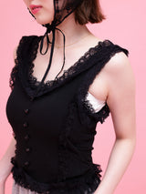 Cup in Lacy Tank