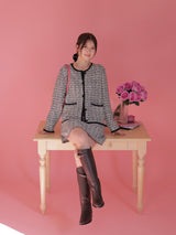 Winter Tweed Knit Jacket