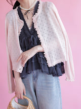 【再販】Eyelet Summer Cardigan