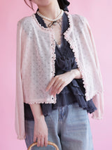 【再販】Eyelet Summer Cardigan