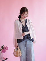 【再販】Eyelet Summer Cardigan