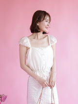 Swan Puff Blouse