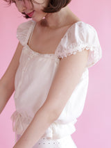 Swan Puff Blouse