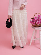 Dot Tulle Skirt