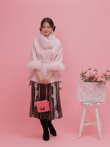 【PRE ORDER】Wool 100% Anna Cape Coat