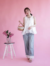 Lace Flare Blouse