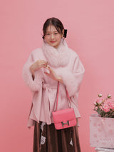 【PRE ORDER】Wool 100% Anna Cape Coat
