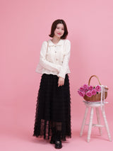 Dot Tulle Skirt