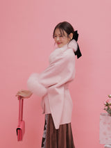 【PRE ORDER】Wool 100% Anna Cape Coat