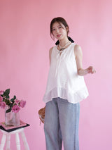 Lace Flare Blouse